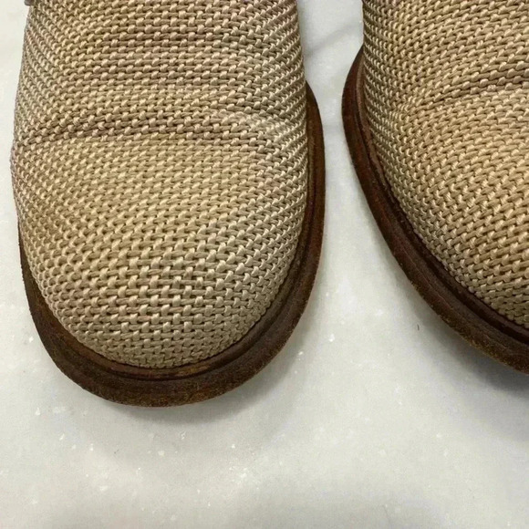Via spiga womens tweed & suede khaki & tan oxfords size 8.5 - Picture 2 of 11